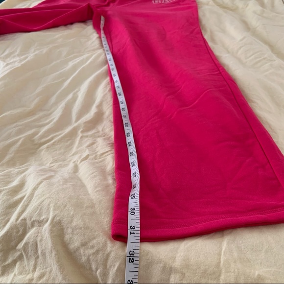 NWT Gap Logo Fleece Pants NWT Size Large Reg / Gap Pink Pants / Pink Soft Pants. - Picture 10 of 14